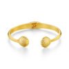 Shell Open Hinged Bangle
