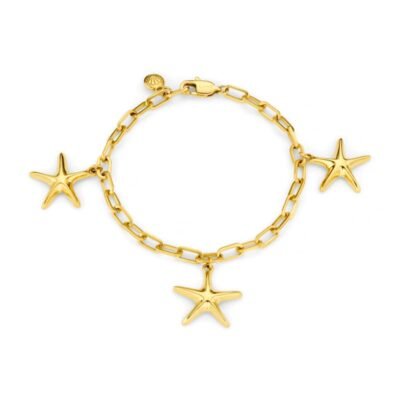 LUXE Starfish Charm Bracelet